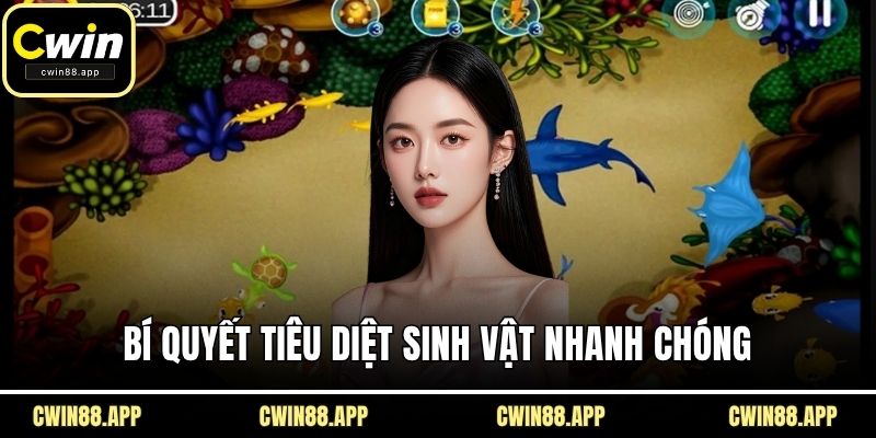 Bí quyết tiêu diệt sinh vật nhanh chóng