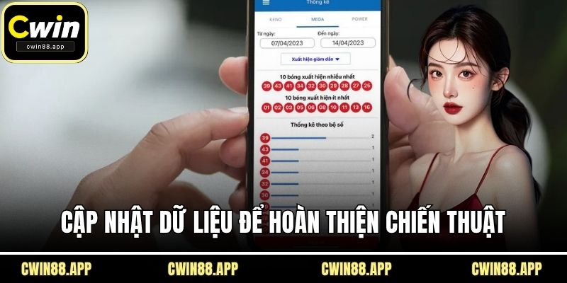 Cập nhật dữ liệu để hoàn thiện chiến thuật