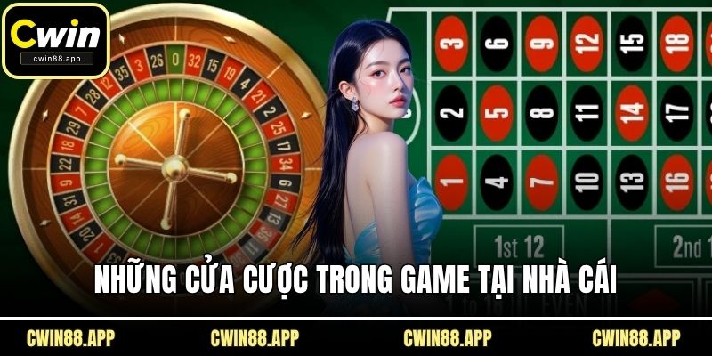 Những cửa cược trong game tại nhà cái